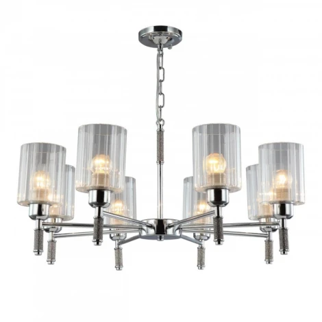 Подвесная люстра Omnilux 665 OML-66503-08 (220V, на цепи)