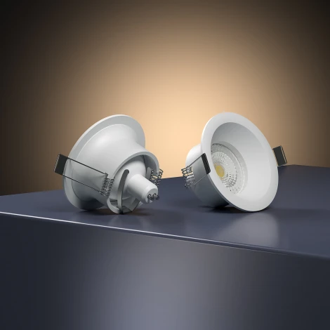 Светильник встраиваемый Elektrostandard Andi 25061/01 GU10 белый IP44 (220V, круглые)