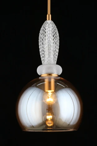 Подвесной светильник Aployt Kristel APL.304.16.01 (220V, на проводе, шар)