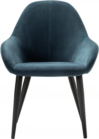 Кресло Kent Diag blue/черный R-Home арт.410119150h_Diagblue_черн