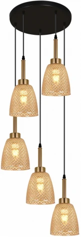 Подвесной светильник Reluce 09011-0.9-05 AMBER (220V, на проводе)