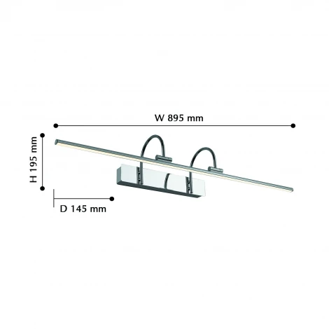 Подсветка для картин Favourite Strenuus 2431-3W (LED, 220V)