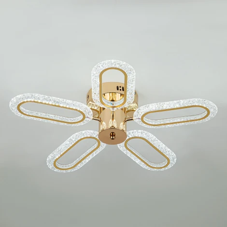 Потолочная люстра светодиодная с пультом с регулировкой цветовой температуры LED4U LED4U L8450-5