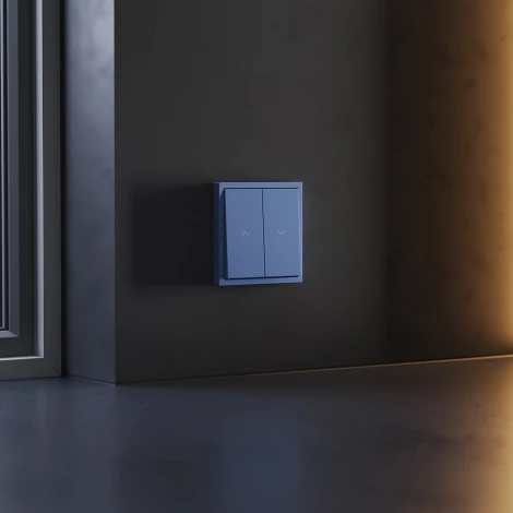 Клавиши для выключателя/переключателя двухклавишного (хлопок) Voltum S70 VLS002515