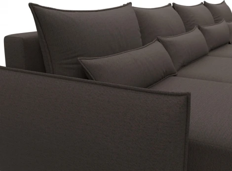 Диван П-образный Лига-051 НПБ Лонг Лига Диванов (Рогожка) арт.128686