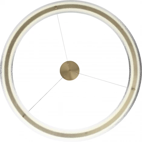 Подвесной светильник ST Luce Fagy SL6245.213.01 золотистый/Прозрачный LED 1*70W 4000K (220V, на тросе, круглые)