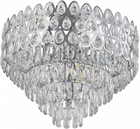 Потолочная люстра хрустальная на штанге Arte Milano Sorrento-2019 372019/8/50/550 CR (220V)