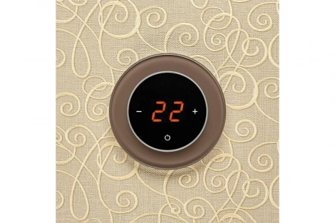 Терморегулятор AURA RONDA 7013 BROWN NATURAL (НАТУРАЛЬНЫЙ КОРИЧНЕВЫЙ)