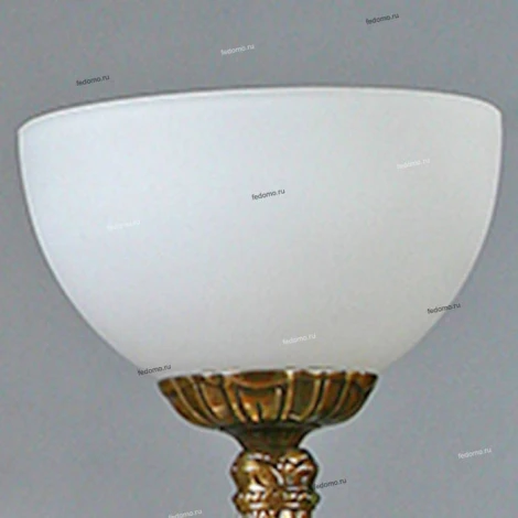 Люстра подвесная Ambiente by Brizzi Toledo, 6 ламп, бронза с белым