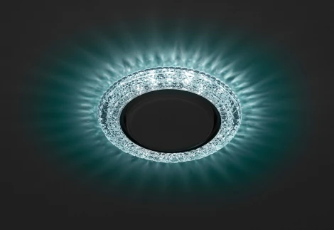 Встраиваемый точечный светильник Эра DK LD26 BL/WH