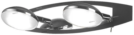 Спот IDLamp Venna 340/2A-Blackchrome