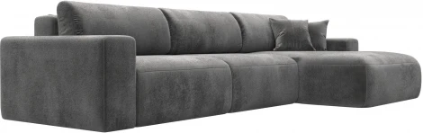 Диван угловой Лига-036 НПБ Классик Лонг правый угол Лига Диванов (Велюр) арт.127797