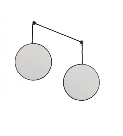 Balance S Black 2 зеркала по 30см на черном шнуре Art-Zerkalo SM200BL 13880