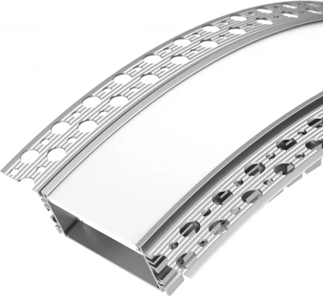 Профиль FANTOM-BENT-W49-TOP-2000 ANOD (Arlight, Алюминий) 046429