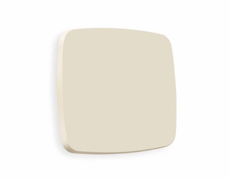 Лицевая панель Ambrella Volt OMEGA (Бежевый матовый) для 1-кл выключателей QUANT OP3210