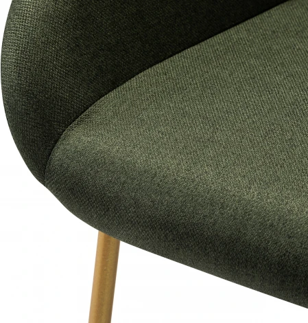Кресло Бар. Kent темно-зеленый/Линк золото R-Home арт.410219121h_ТмЗел_золото_БАР