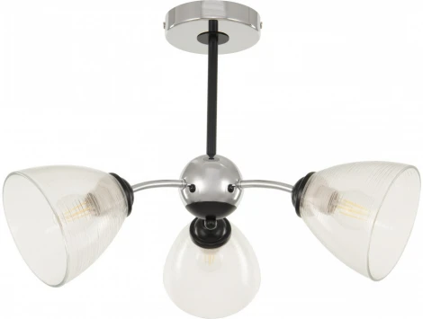 Потолочная люстра на штанге Arte Milano Napoli-329007 329007/3 CR.BK (220V)