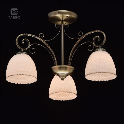 Потолочная люстра DeMarkt Моника 372012303