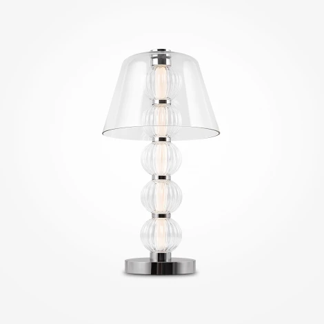 Настольная лампа Amulet MOD555TL-L9CH4K (LED, 220V, выключатель, шарики)