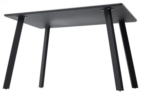 Стол ТИК ТАК 120 цвет PANDORA LIGHT Пандора, керамика / Черный каркас M-City 64653