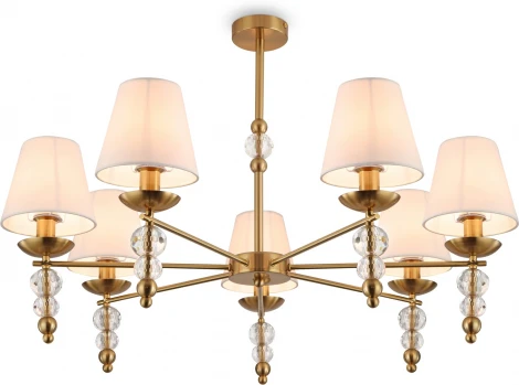 Потолочная люстра на штанге Freya Side FR1009CL-07BS (220V)