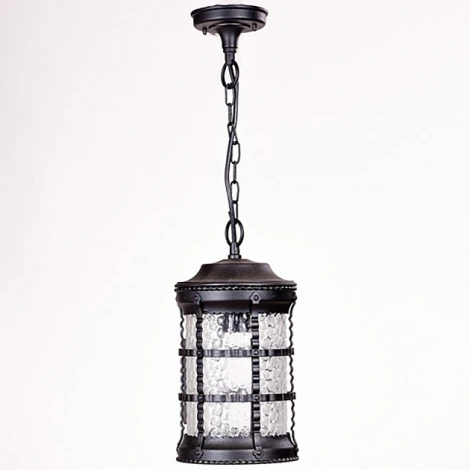 Уличный светильник подвесной Oasis Light 81205 Bl (220V, на цепи, IP44)