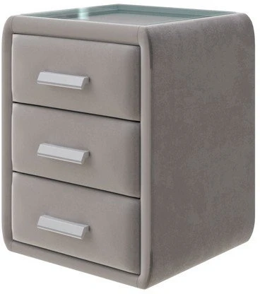 PROxSON Тумба Soft Mebel (Ткань: Велюр Shaggy Vision) 51x48