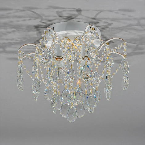 Люстра потолочная Selena 1126/4 E27*60W White/Gold