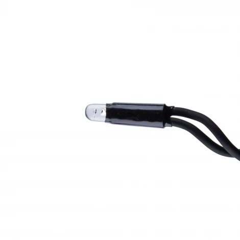 Гирлянда Бахрома светодиодная с эффектом мерцания 5м. соединяемая, 300 светодиодов, теплый белый свет Uniel ULD-B5007-300/TBK WARM WHITE IP67