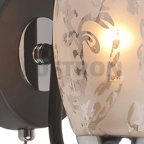 Бра IDLamp Rosina 215/1A-Blackchrome