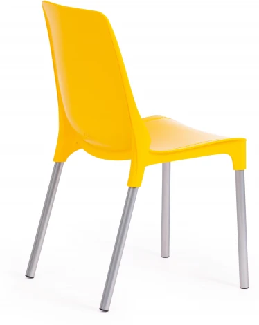 Стул GENIUS (mod 75) / 2 шт. в упаковке Tetchair (Металл,Пластик/Желтый) арт.24501