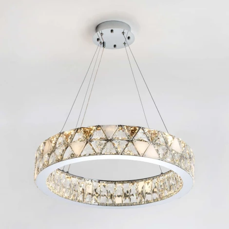 Подвесная люстра светодиодная с регулировкой цветовой температуры Modelux MODELUX ML.6982.600P CR