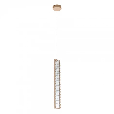 Подвесной светильник светодиодный хрустальный Modelux MODESTYLE MS.88909.1 GD