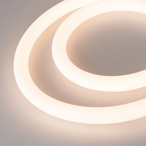 Светодиодная лента герметичная МУНLIGHT-TOP-M768-D25mm 24V White-MIX 360deg (14.4 W/m, IP65, 2216, 5m, wire x1) (Arlight, Прямой вывод кабеля) 037565