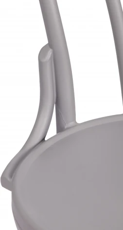 Обеденный стул Tetchair THONET (Пластик/Серый)