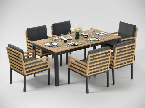 Обеденные группы Gardenini Premium Bella DPBLL.010818.C6