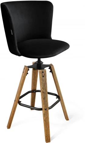 Стул барный SHT-ST36/S93 ночное затмение/браш.коричневый/черный Sheffilton 7146121802