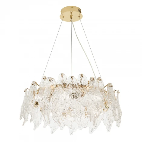 Подвесная люстра хрустальная Modelux MODESTYLE MS.2290.8R GD