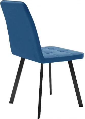 Стул DikLine 207 B8 BLUE  /ножки черные арт.00-00059826