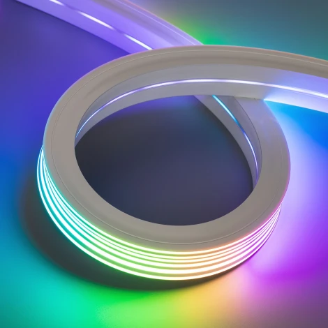 Светодиодная лента герметичная SPI STARDUST-TOP-B60-30x20mm 12V RGB (12 W/m, IP65, 5m, wire x1) (Arlight, 12 Вт/м, IP65) 042134