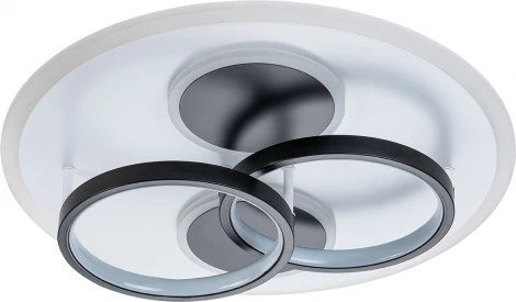 Потолочная люстра Escada Module 10235/4 ROUND LED*85W Black/White