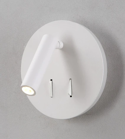 Бра для чтения Crystal Lux CLT 223 223W WH (LED, 220V, выключатель)