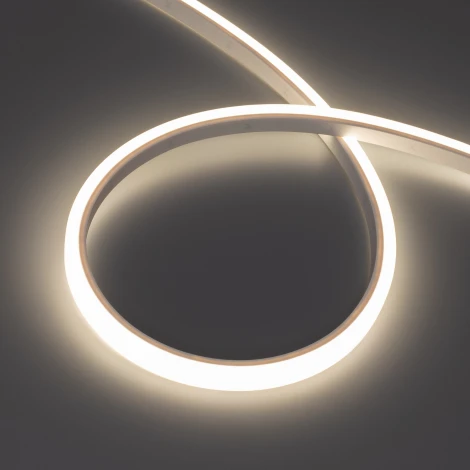 Светодиодная лента герметичная WAVE-TOP-PU-A144-10x10mm 24V Day4000 (5 W/m, IP68, 3m, wire x1) (Arlight, Вывод боковой) 052597