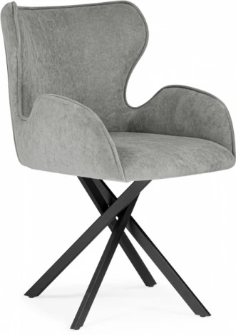 Обеденный стул  Woodville (Металл,Ткань/Черный) арт.615181