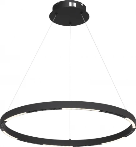 Подвесной светильник ST Luce SL6238 SL6238.433.01 черный/черный LED 1*32W 4000K (220V, на тросе)