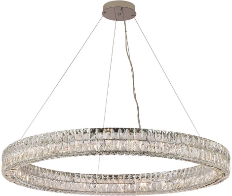 Подвесной светильник Newport 8550 8550/110 C chrome (220V, на тросе, кольцо)