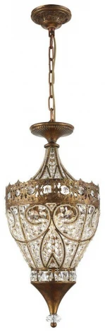 Хрустальная подвесная люстра Carla WE333.04.503