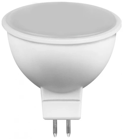 Лампочка светодиодная G5.3 3 Вт 240 lm 6400K холодное белое свечение Feron 25125