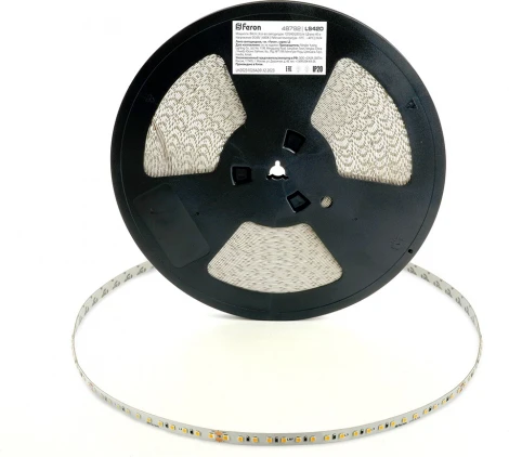 Лента светодиодная стабилизированная Feron LS420 48792 120SMD(2835)/м 8Вт/м 48V 4000К, IP20