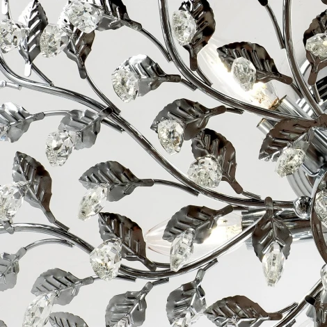 Подвесная люстра хрустальная Modelux MODELUX ML.6747.7 CR